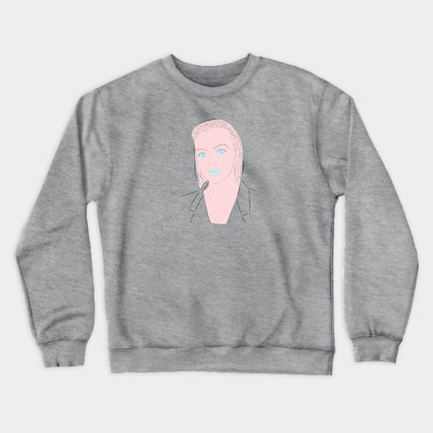 Jodie Comer Crewneck Sweatshirt by LiLian-Kaff